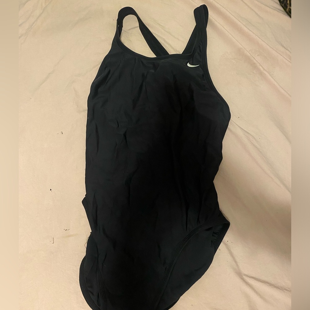 Nike Women’s Black One Piece Bathing suit size 10